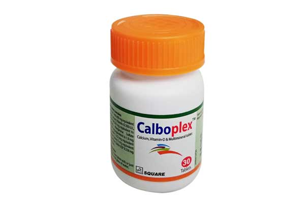 Calboplex Calcium, Vitamin D & Multimineral Tablets