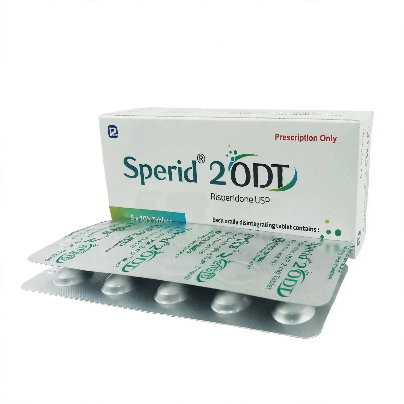 Sperid Odt Dispersible Tablet