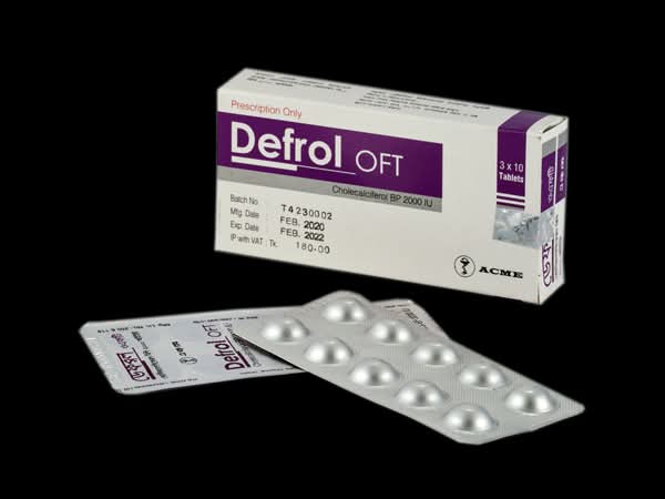 Defrol Oft Flash Tablet