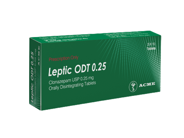 Leptic Odt Dispersible Tablet