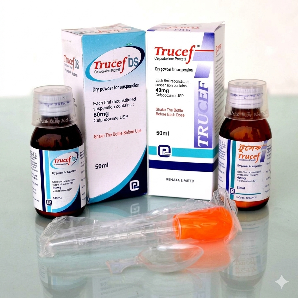 Trucef Ds Powder For Suspension