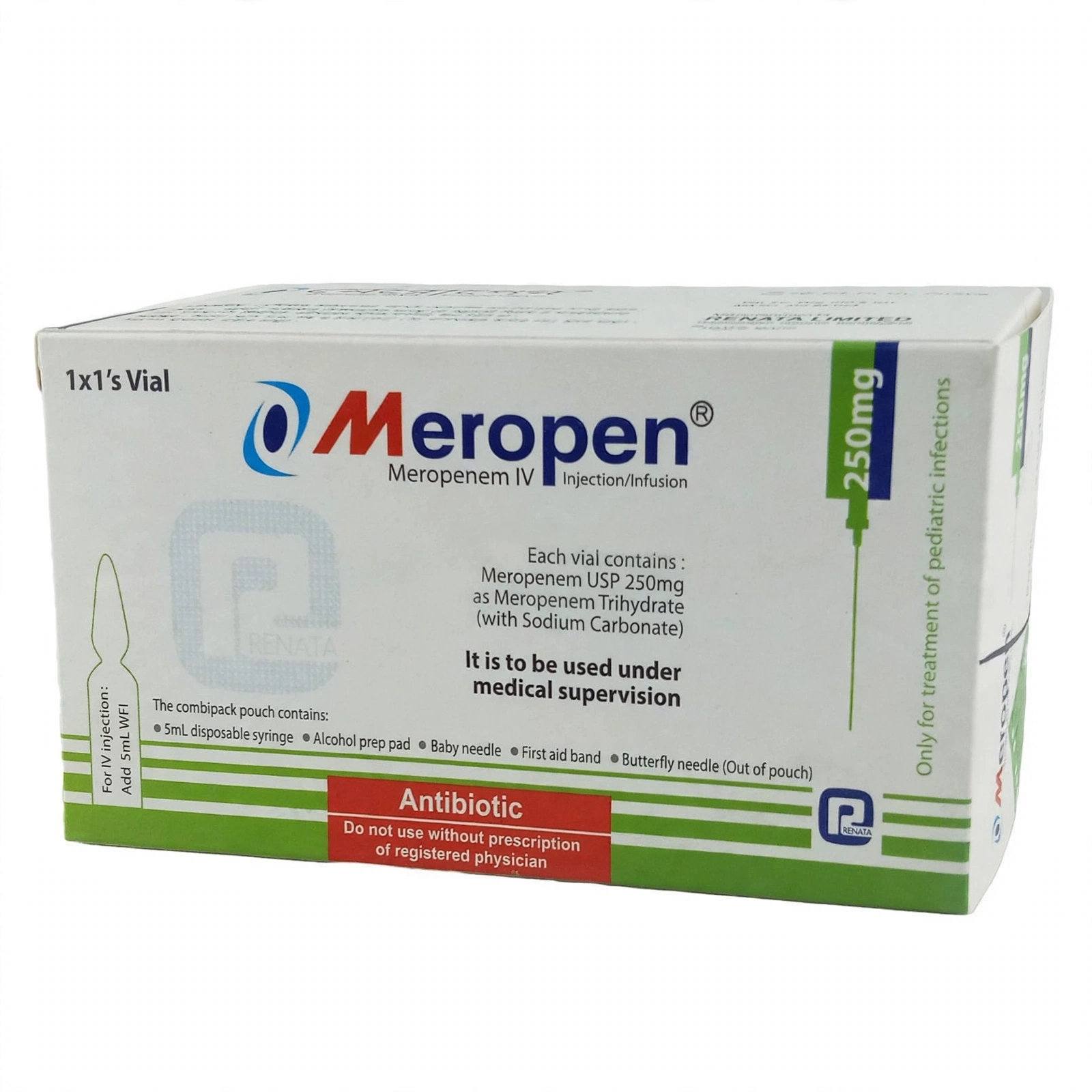 Meropen Iv Injection Or Infusion