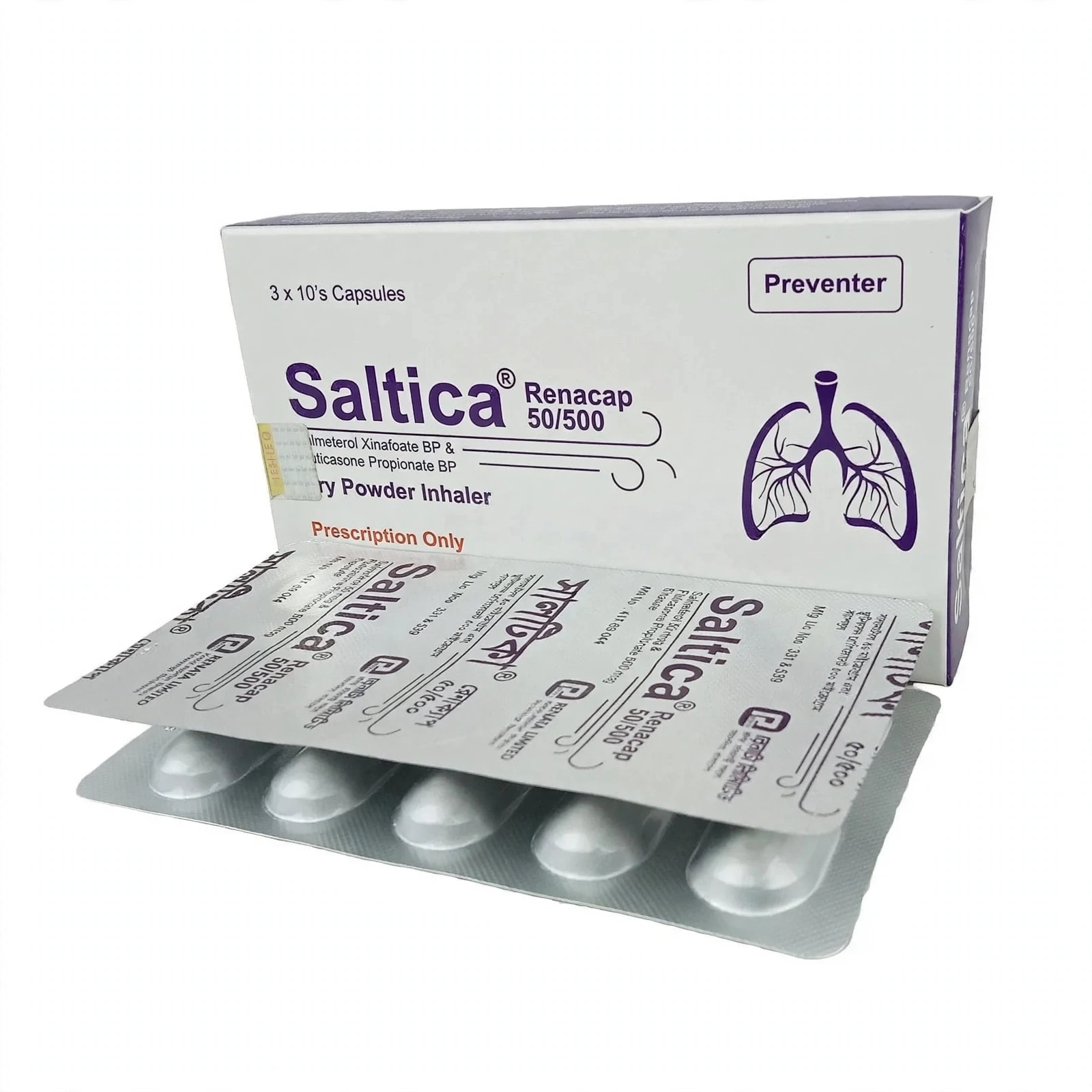 Saltica Dry Powder Inhalation Capsule (Dpi)