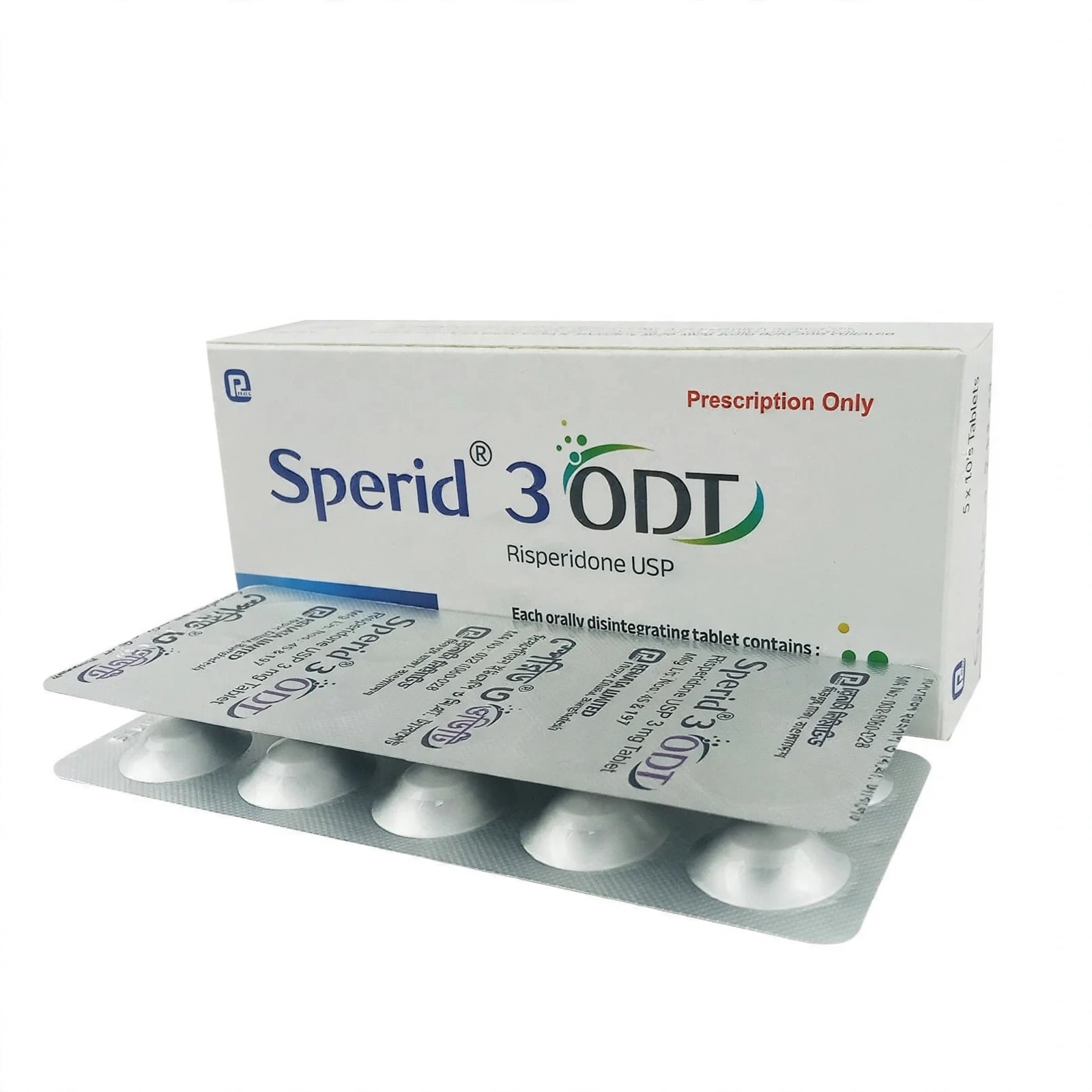 Sperid Odt Dispersible Tablet