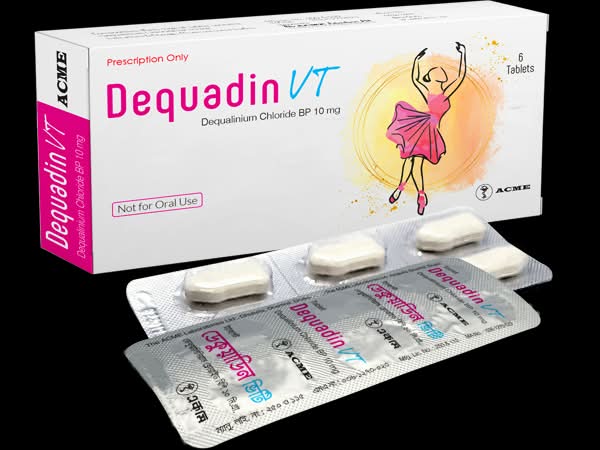 Dequadin Vt Vaginal Tablet