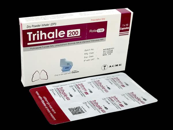 Trihale Dry Powder Inhalation Capsule (Dpi)
